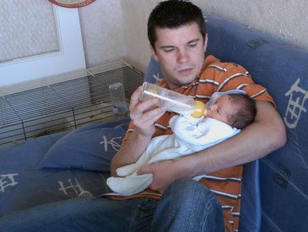 de retour &agrave; la maison.